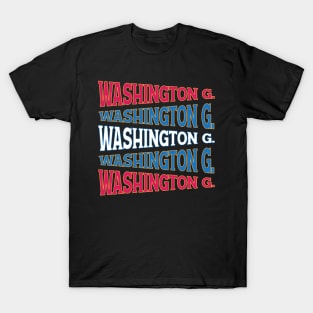 TEXT ART USA GEORGE WASHINGTON T-Shirt